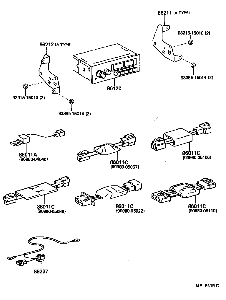  LAND CRUISER 70 |  RADIO RECEIVER AMPLIFIER CONDENSER