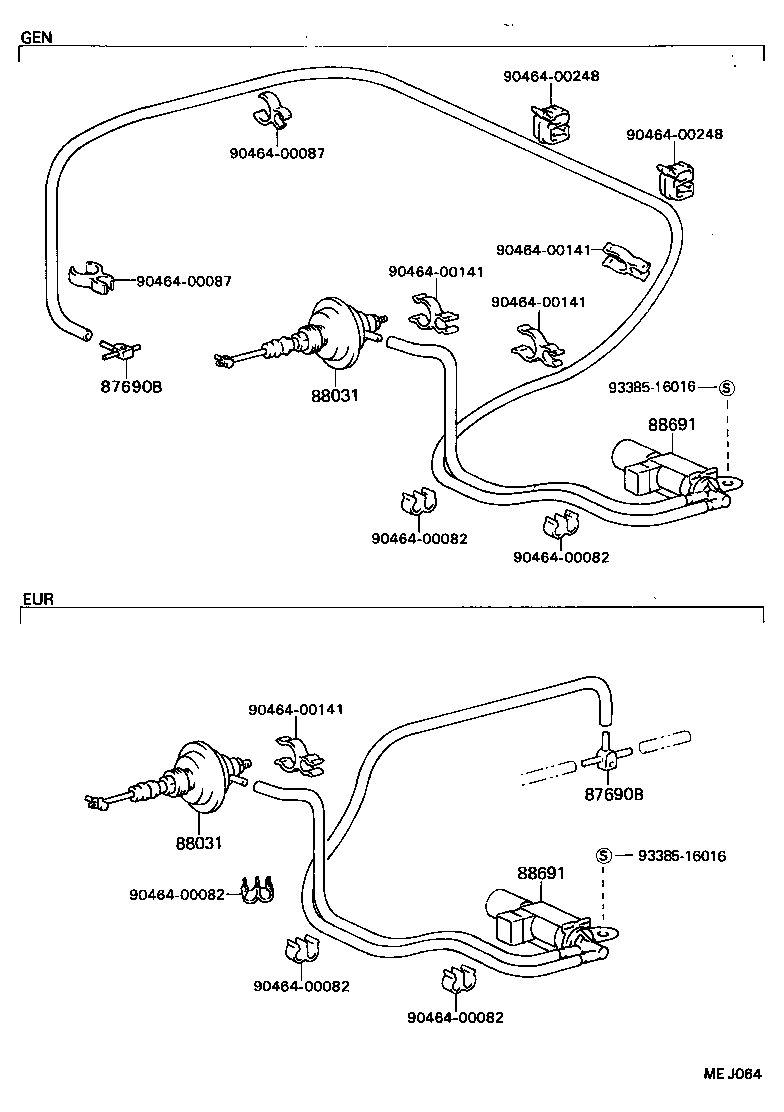  CRESSIDA |  HEATING AIR CONDITIONING VACUUM PIPING