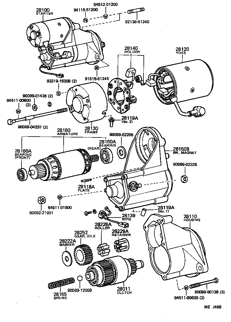  LAND CRUISER 60 |  STARTER