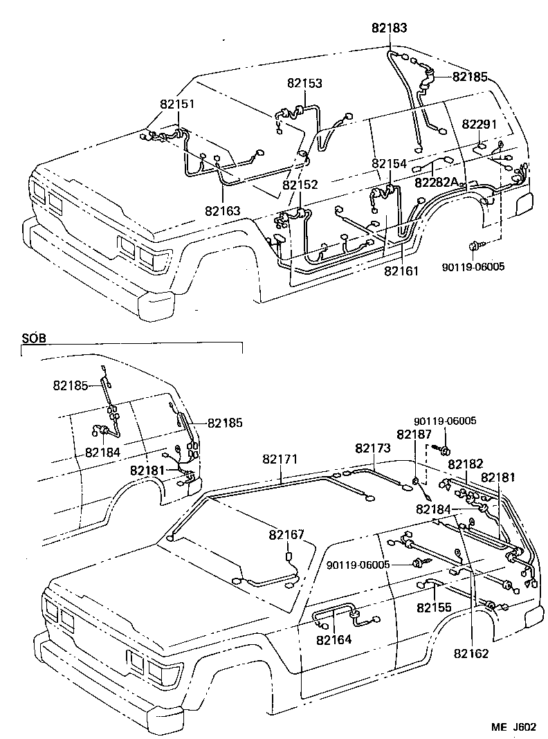  LAND CRUISER 60 |  WIRING CLAMP