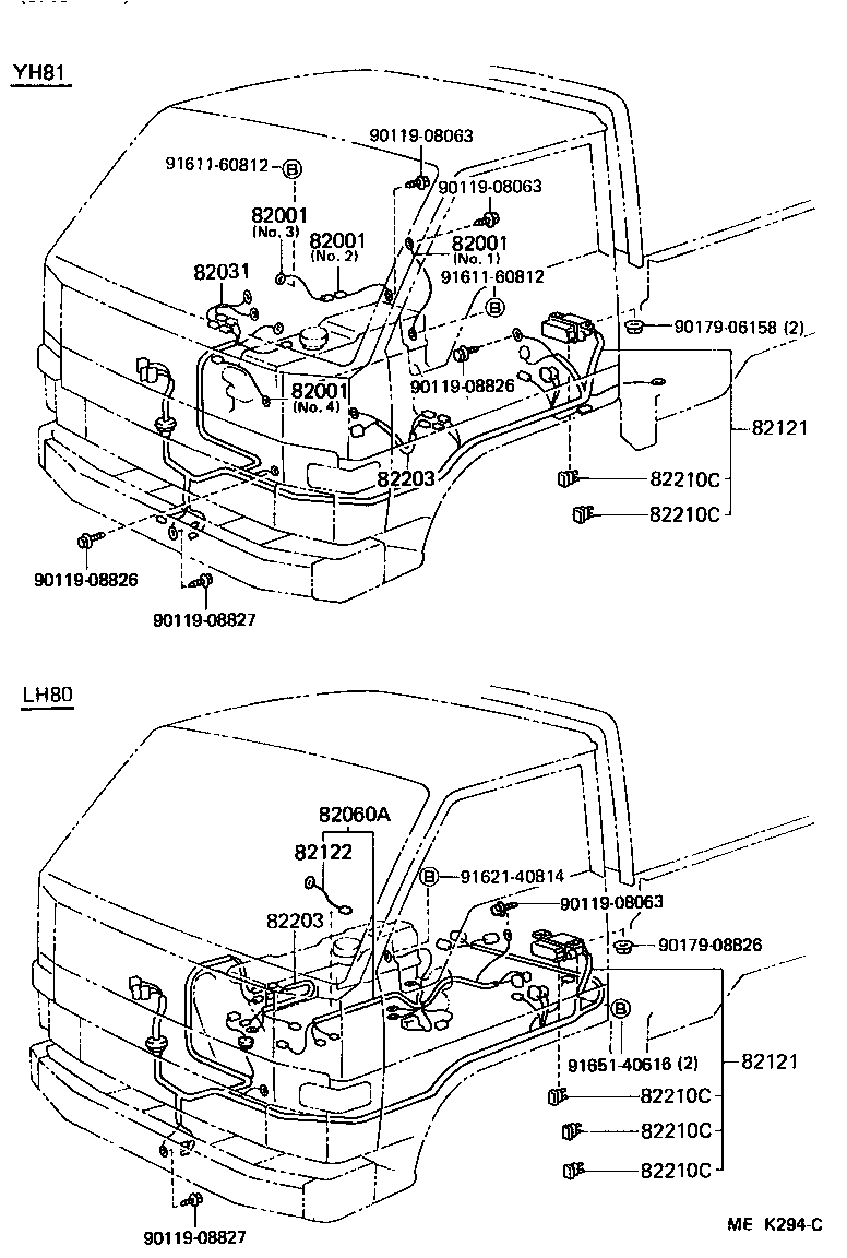  DYNA 100 |  WIRING CLAMP