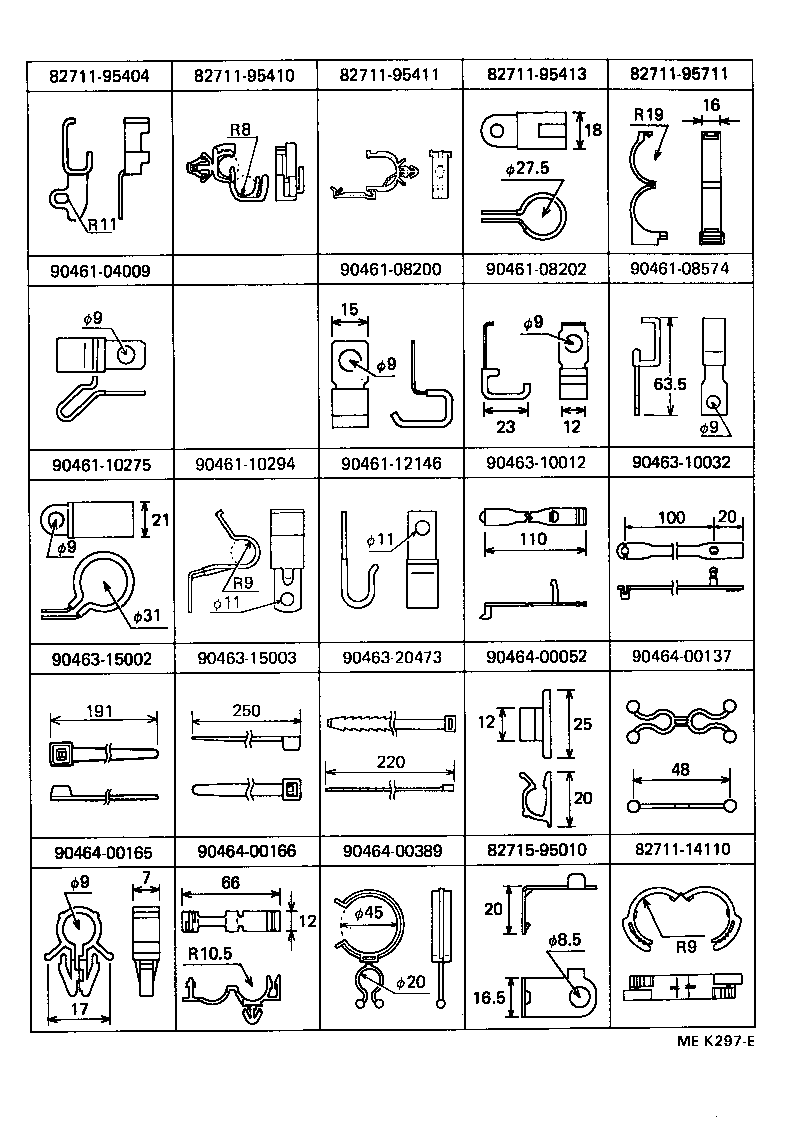  DYNA 100 |  WIRING CLAMP