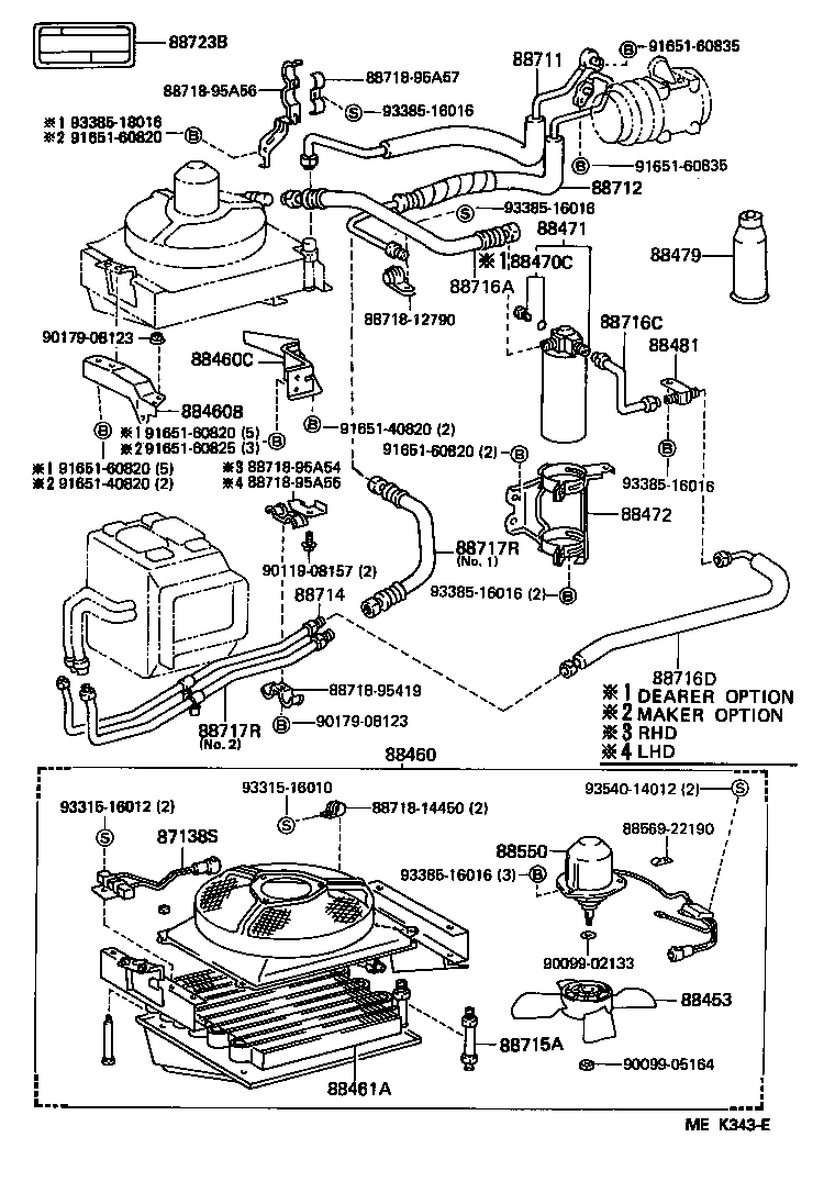  DYNA 100 |  HEATING AIR CONDITIONING COOLER PIPING