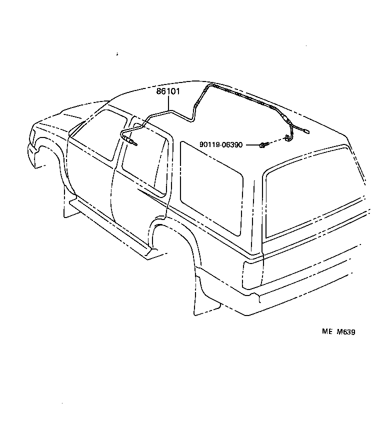  HILUX |  ANTENNA