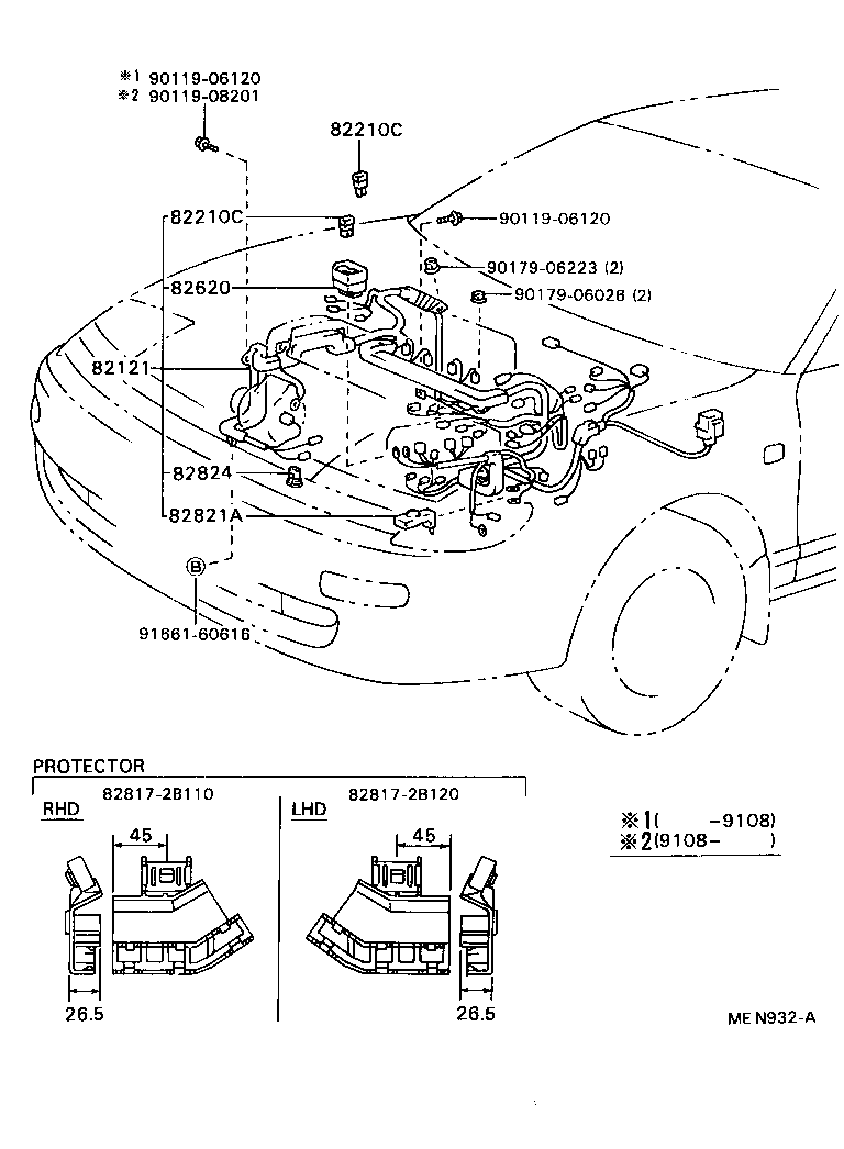  CELICA |  WIRING CLAMP