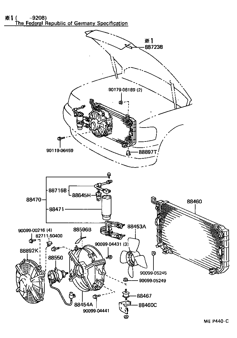  LS400 |  HEATING AIR CONDITIONING COOLER PIPING