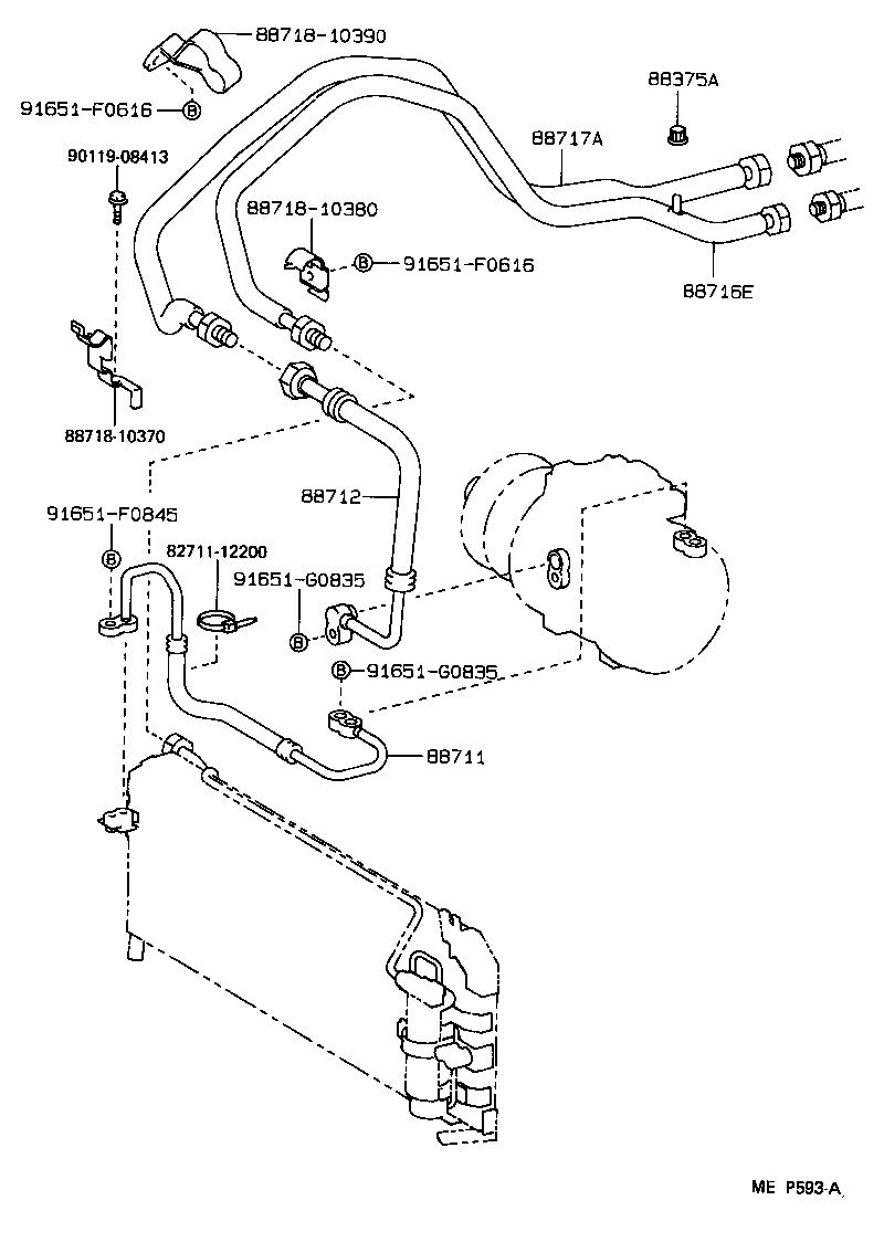  STARLET |  HEATING AIR CONDITIONING COOLER PIPING