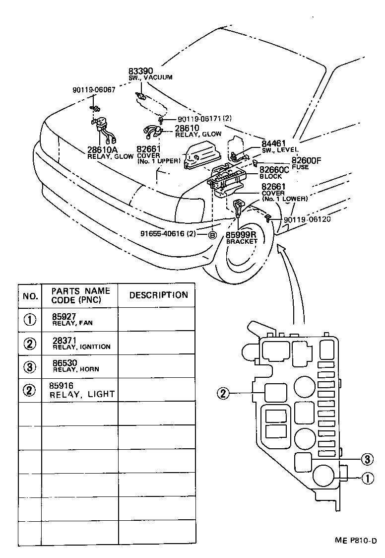  STARLET |  SWITCH RELAY COMPUTER