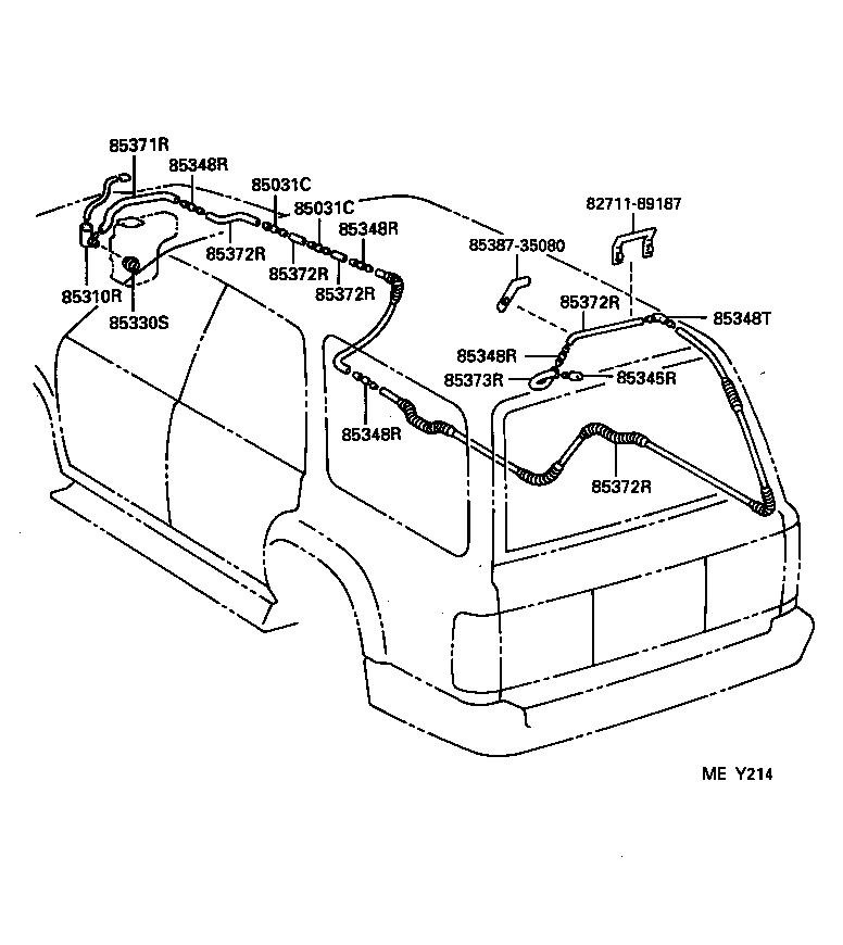  HILUX |  REAR WASHER