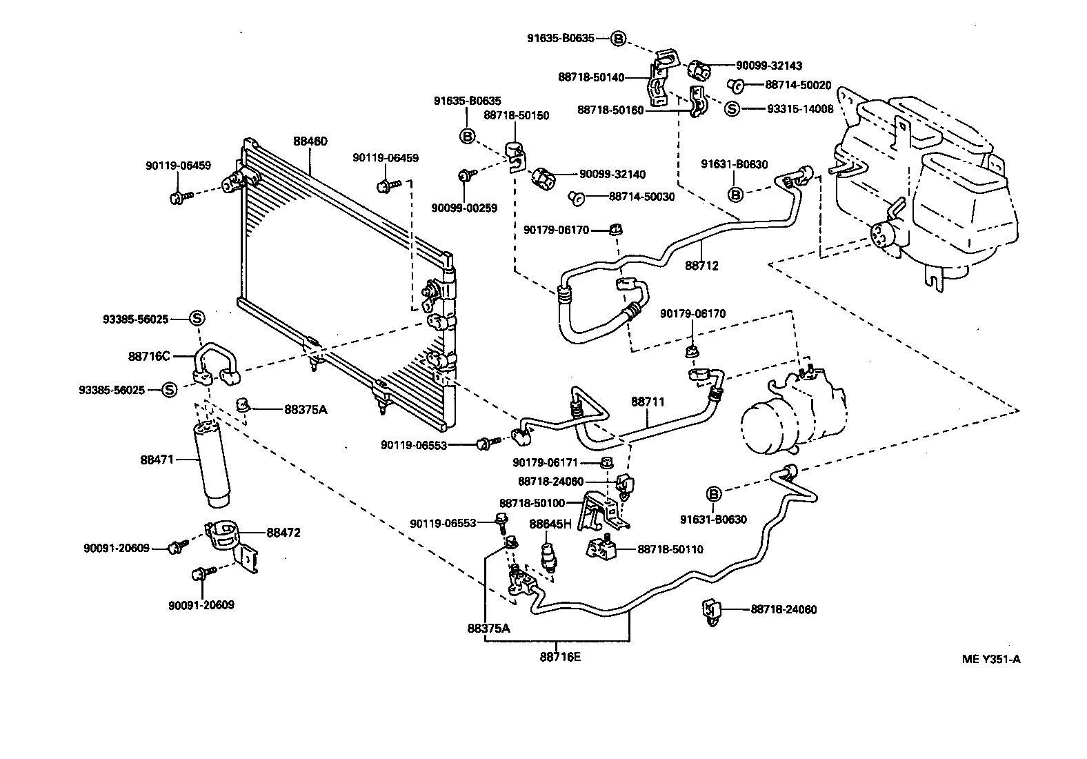  LS400 |  HEATING AIR CONDITIONING COOLER PIPING