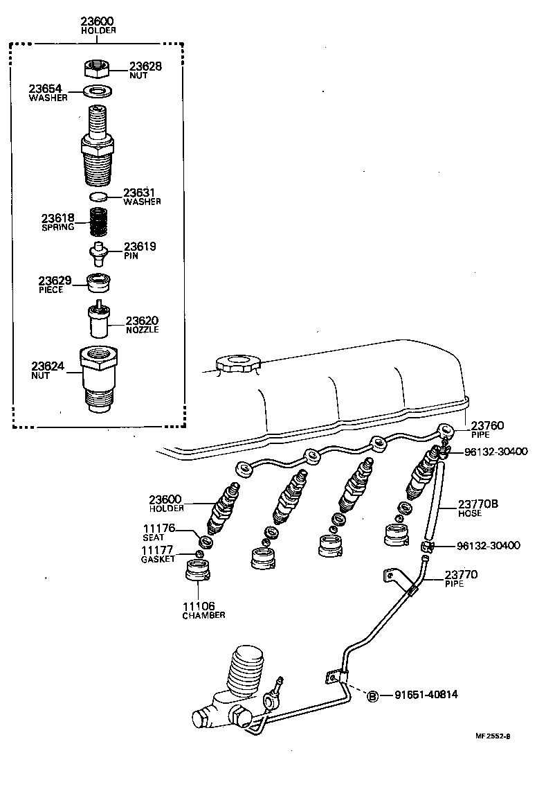  COASTER |  INJECTION NOZZLE