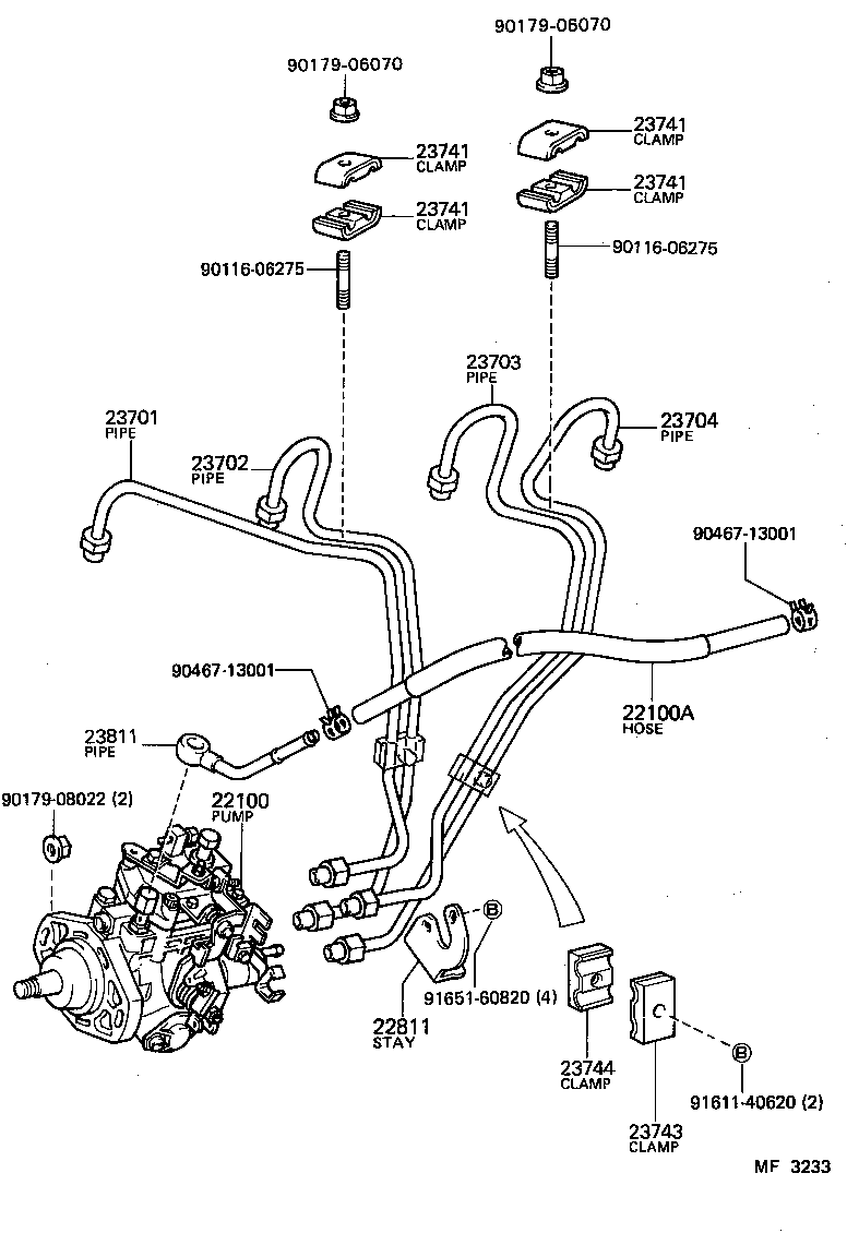  CRESSIDA |  INJECTION PUMP ASSEMBLY