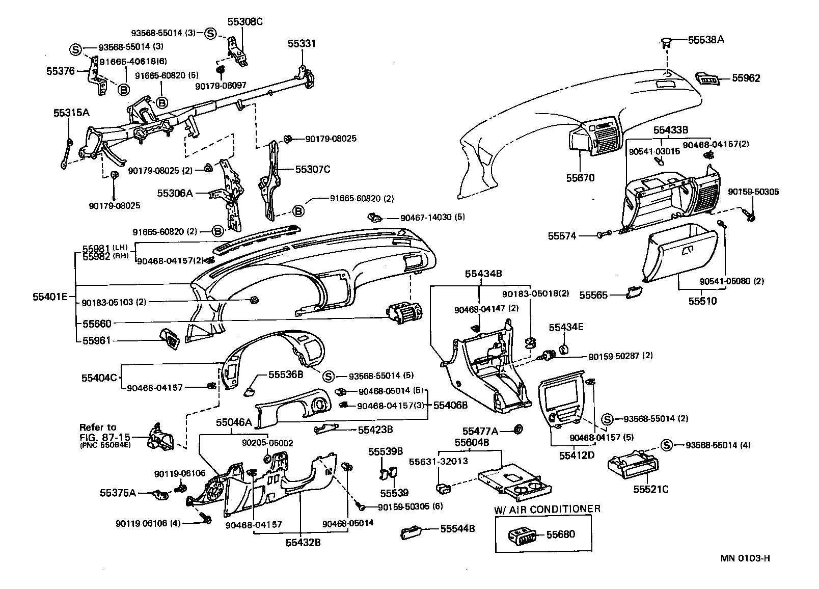 toyota celica st body parts 1989 #2