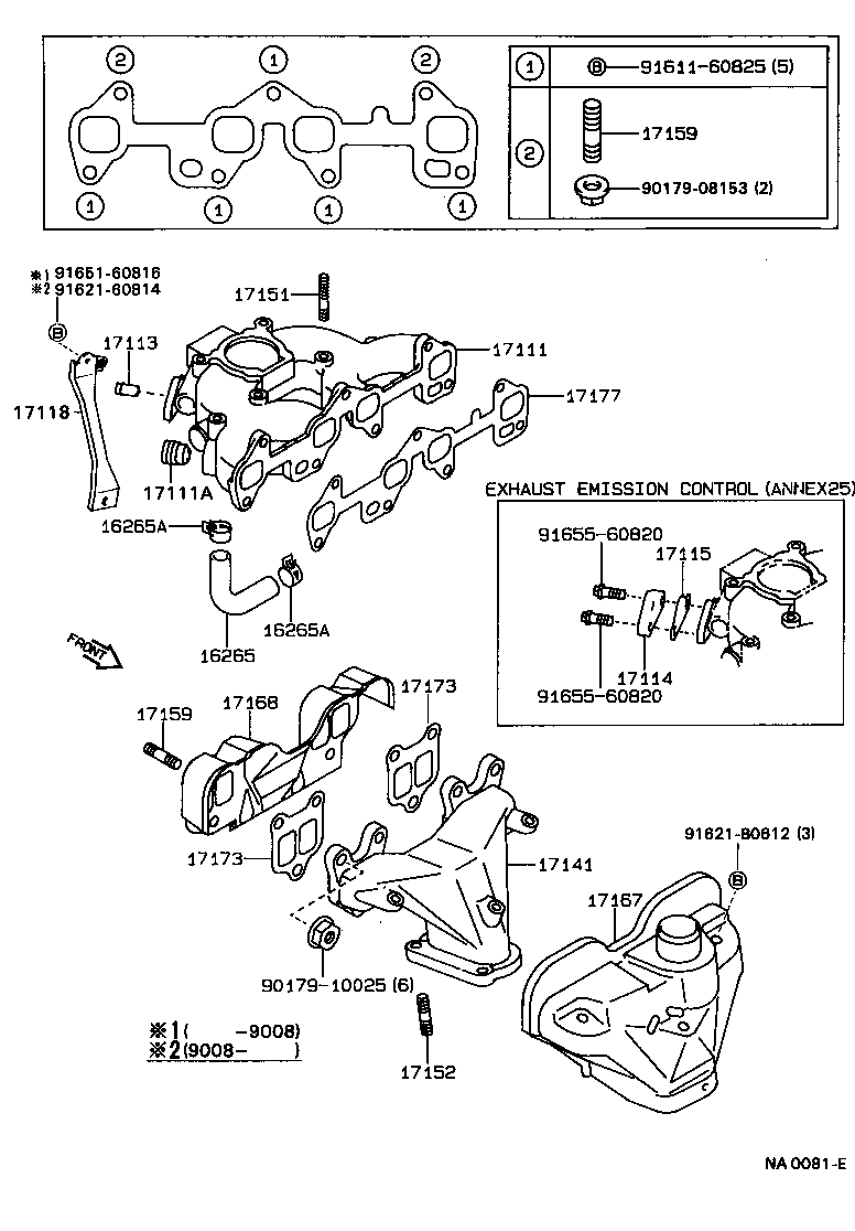  COROLLA |  MANIFOLD