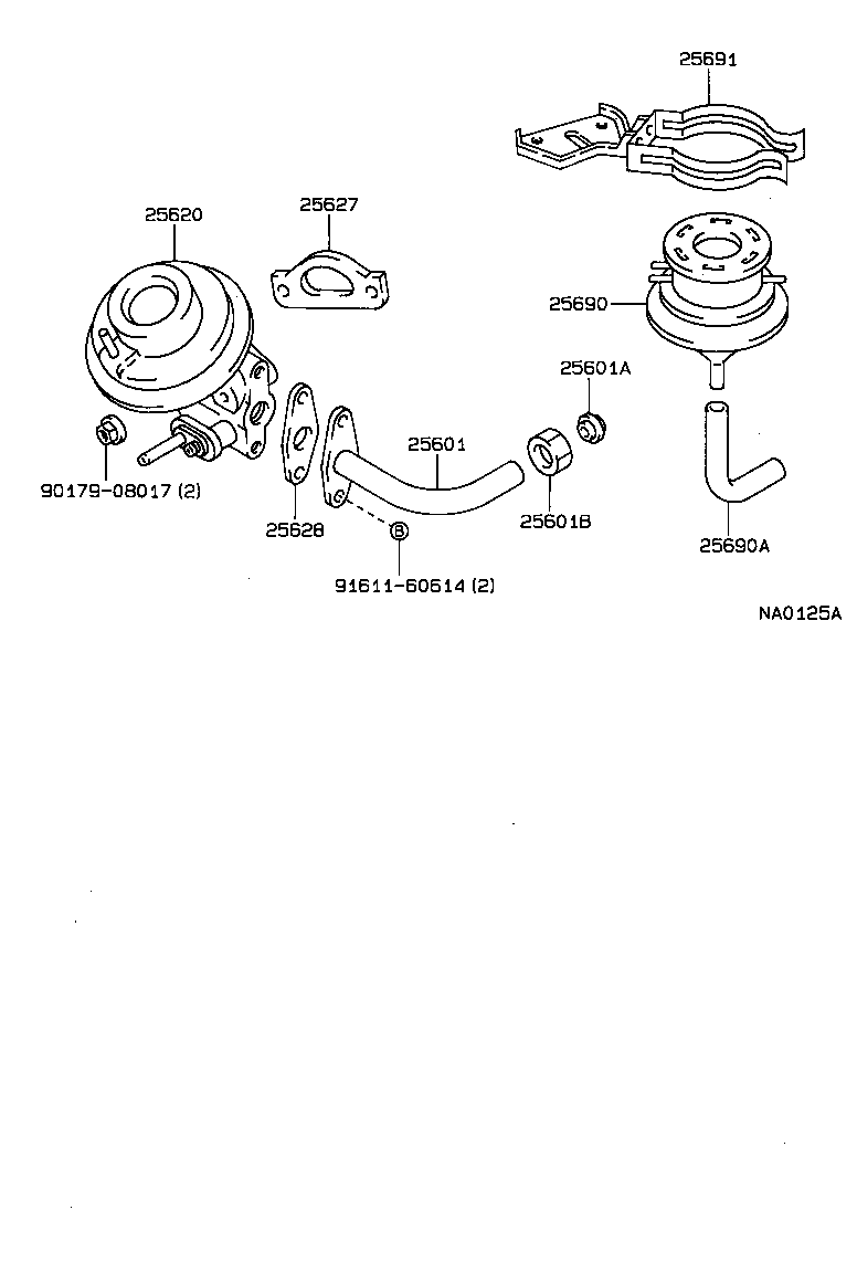  COROLLA |  EXHAUST GAS RECIRCULATION SYSTEM