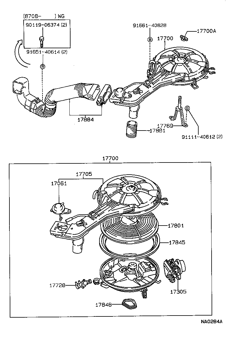  COROLLA |  AIR CLEANER