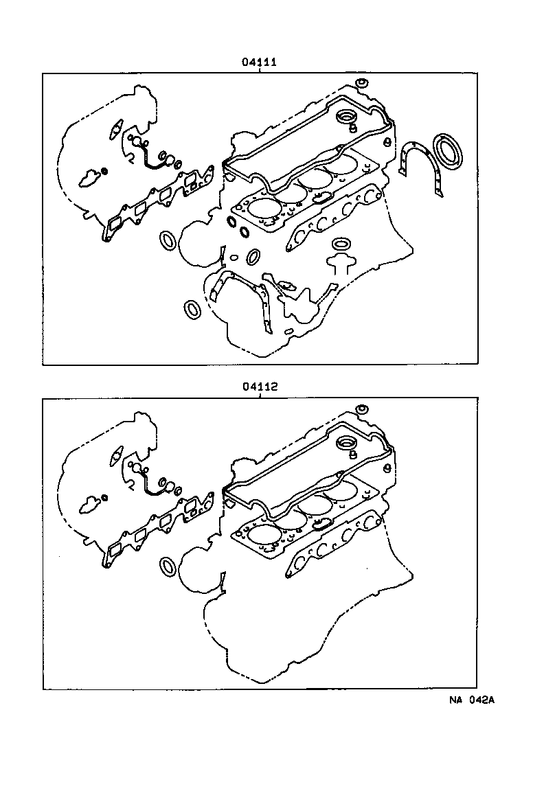  CELICA |  ENGINE OVERHAUL GASKET KIT