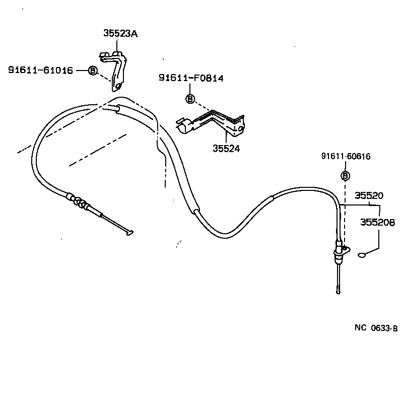  HILUX |  THROTTLE LINK VALVE LEVER ATM