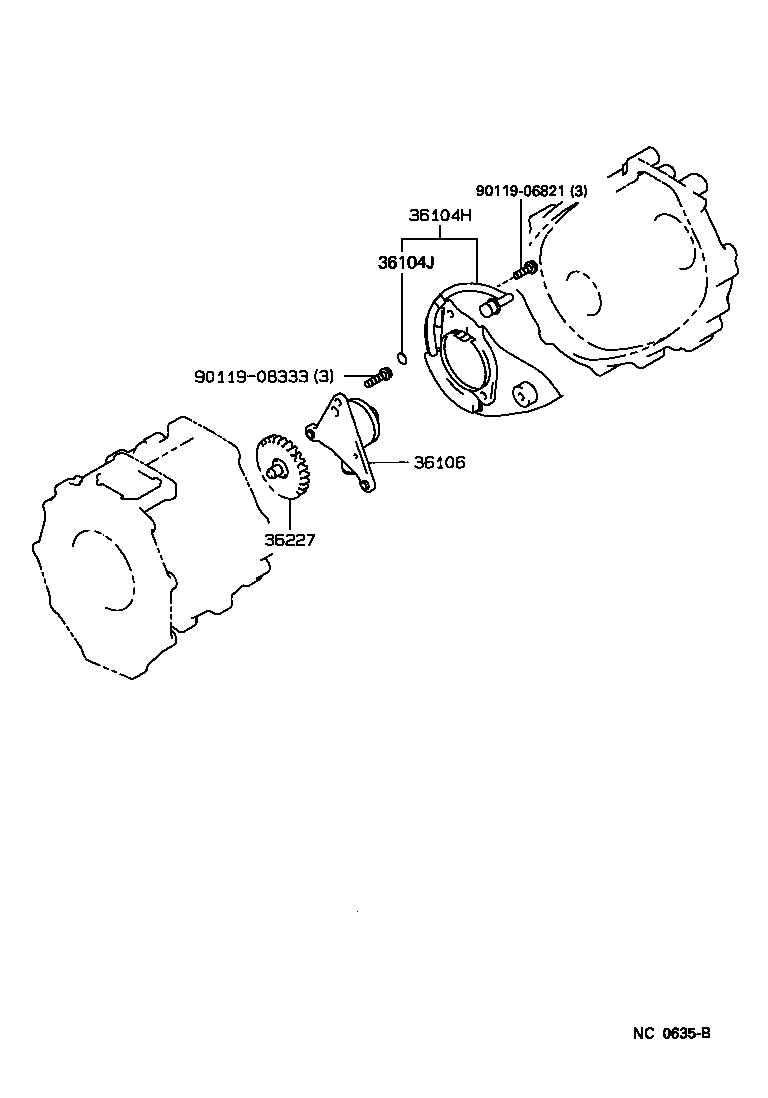  4 RUNNER TRUCK |  TRANSFER OIL PUMP