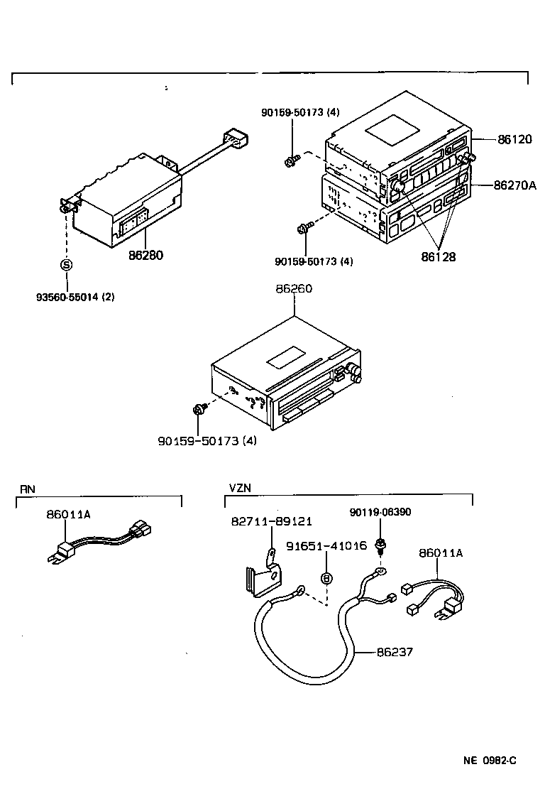  HILUX |  RADIO RECEIVER AMPLIFIER CONDENSER