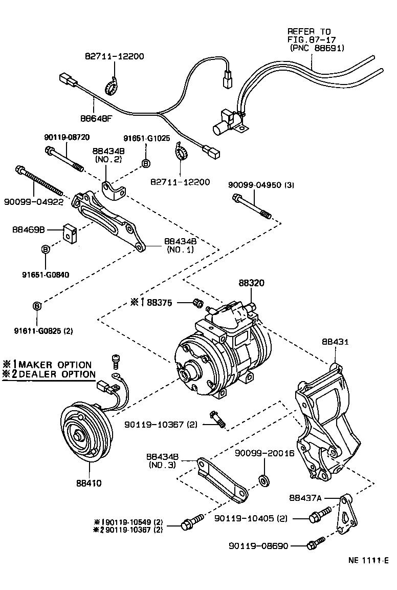  4 RUNNER TRUCK |  HEATING AIR CONDITIONING COMPRESSOR