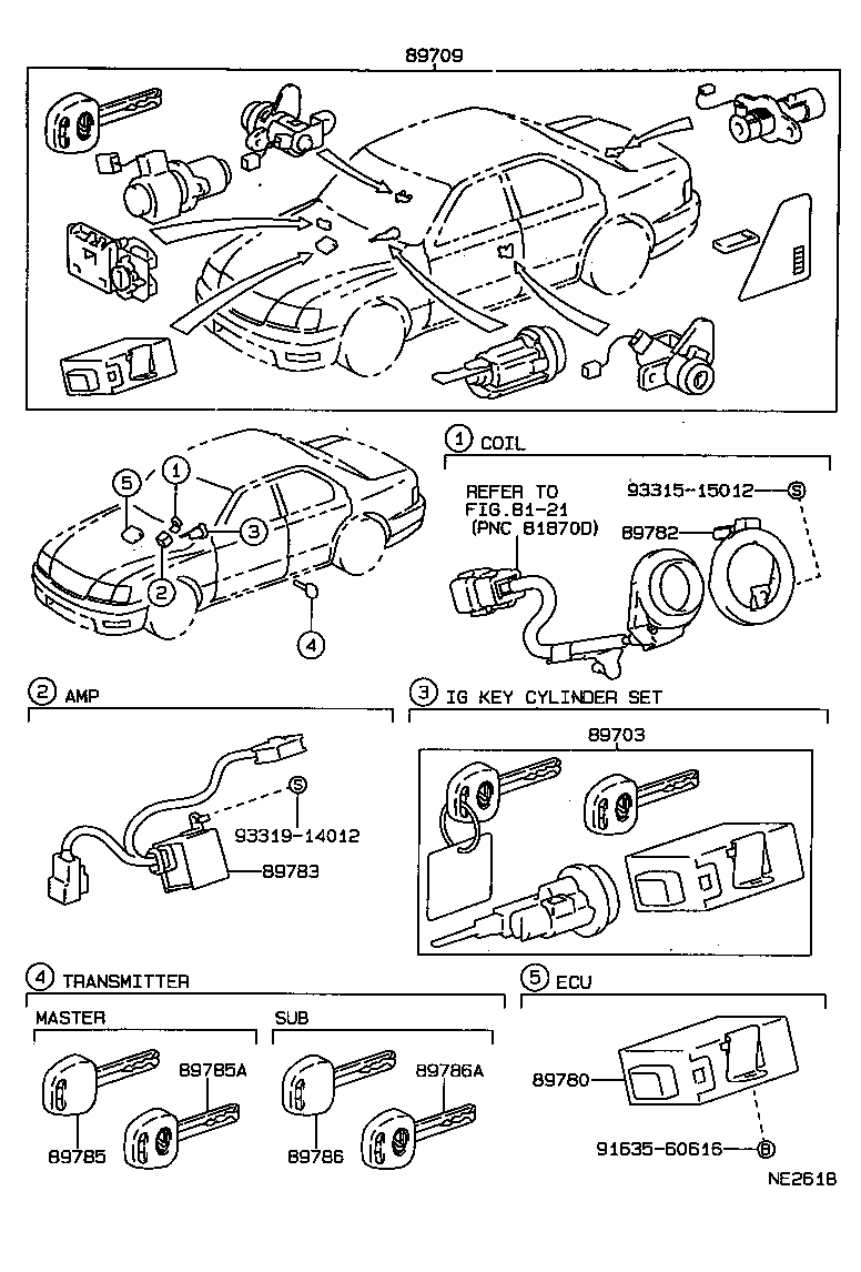  LS400 |  ANTI THEFT DEVICE