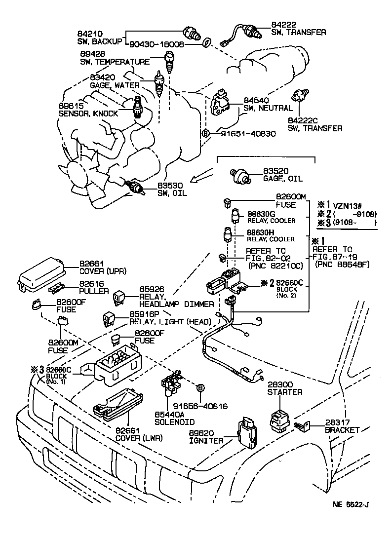  HILUX |  SWITCH RELAY COMPUTER