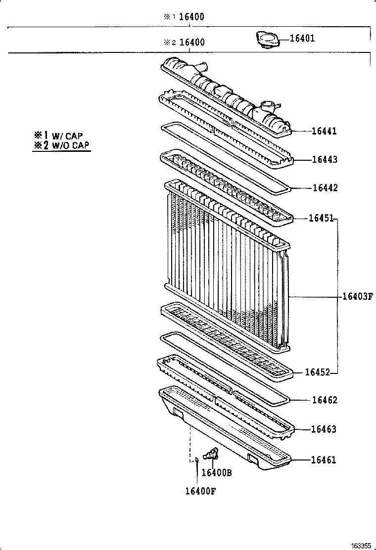  CROWN |  RADIATOR WATER OUTLET