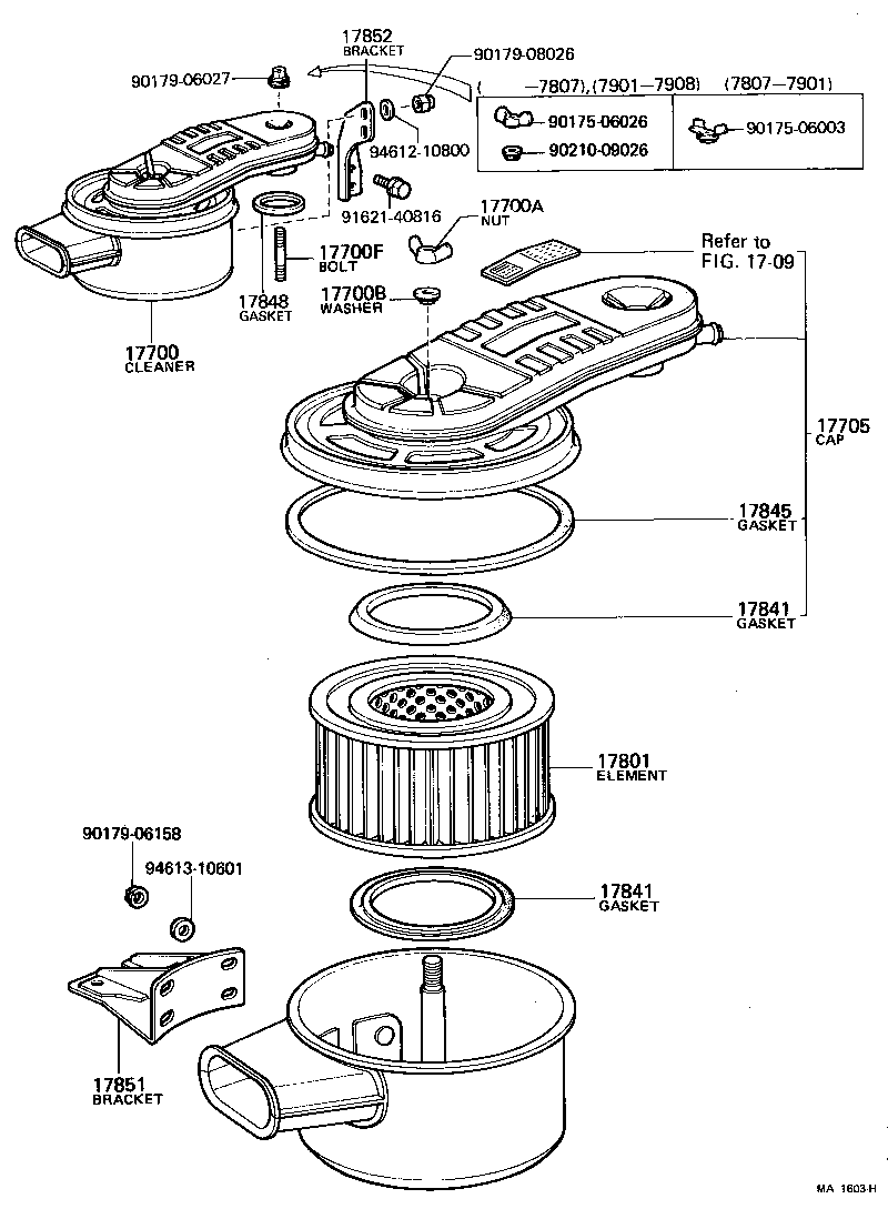  LAND CRUISER 40 |  AIR CLEANER