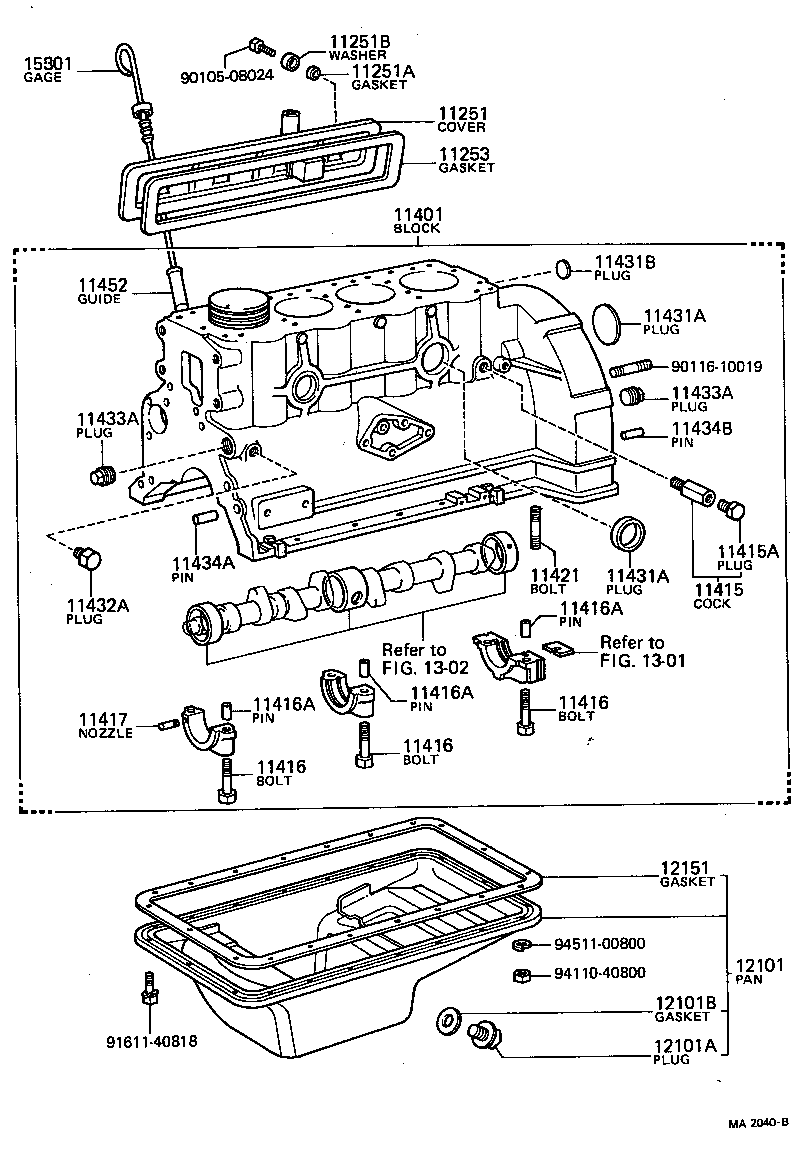  HILUX |  CYLINDER BLOCK