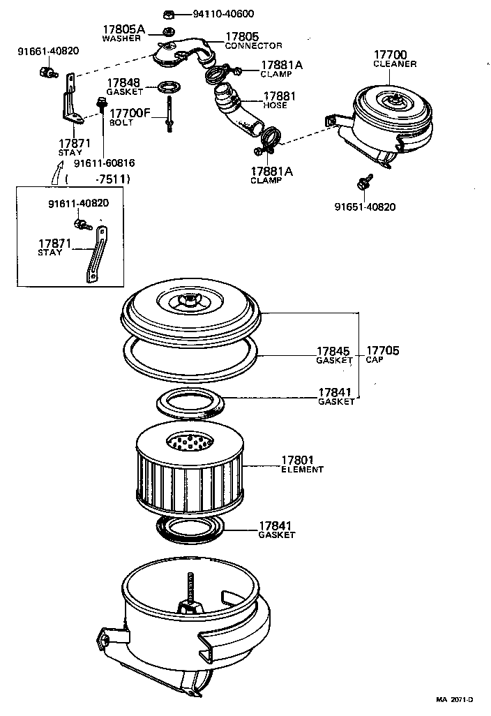  LITEACE |  AIR CLEANER