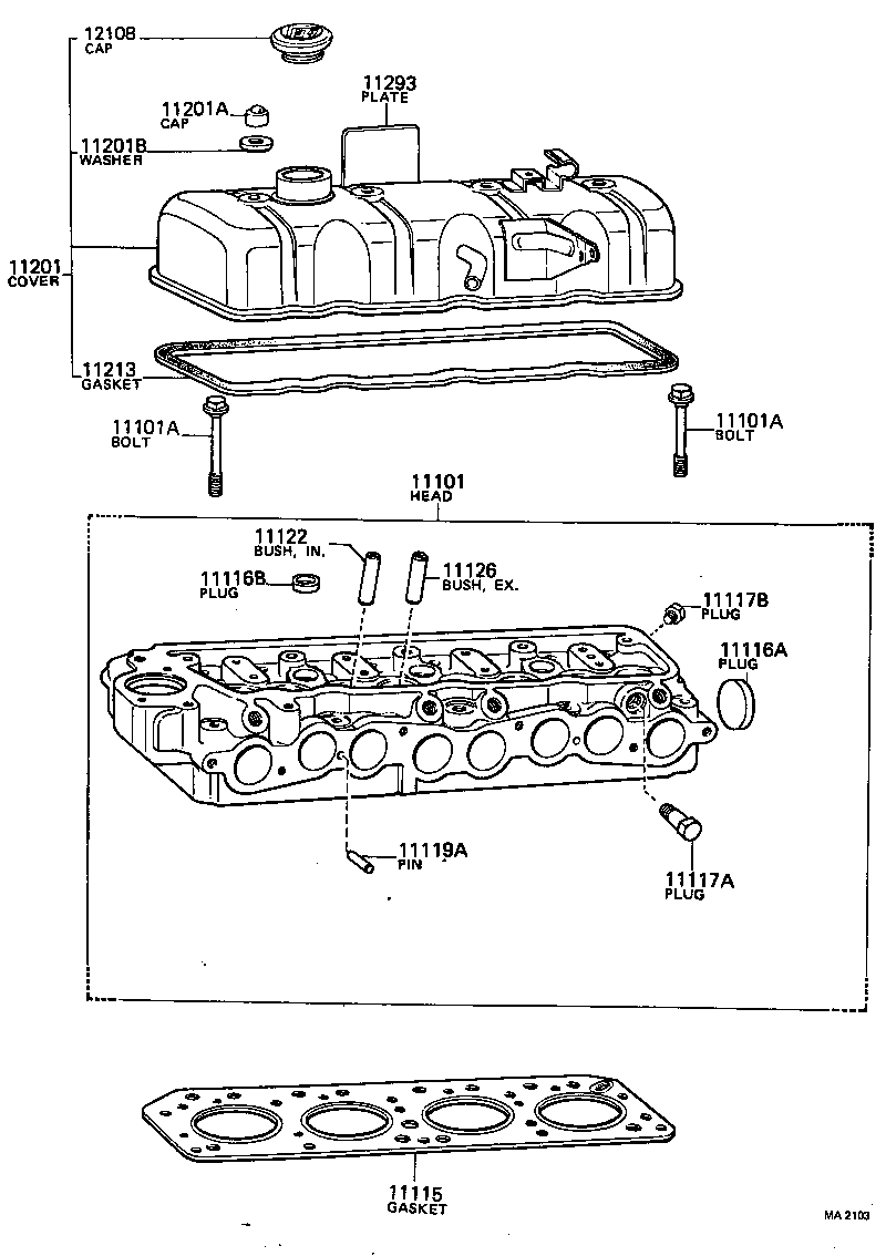  HILUX |  CYLINDER HEAD