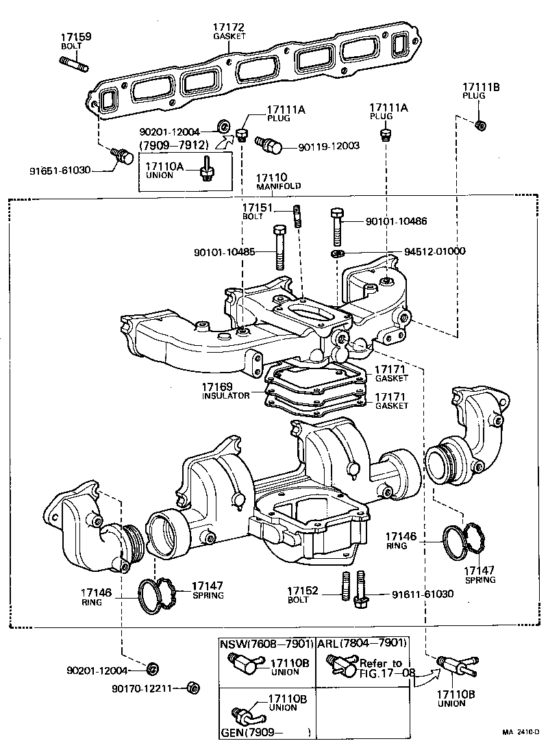  LAND CRUISER 40 |  MANIFOLD