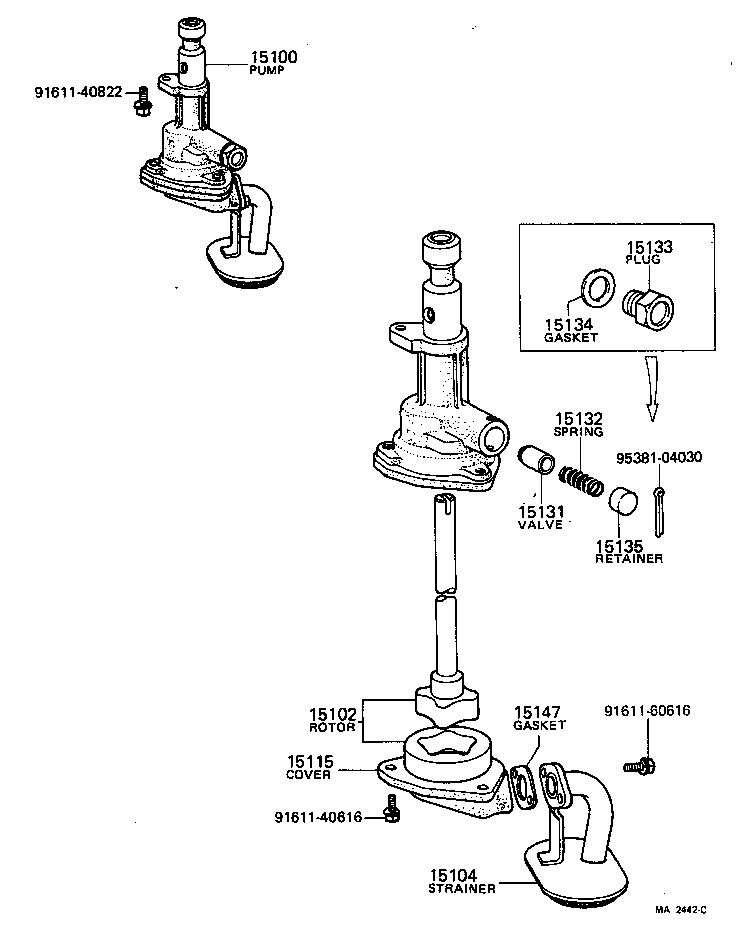  LITEACE |  ENGINE OIL PUMP