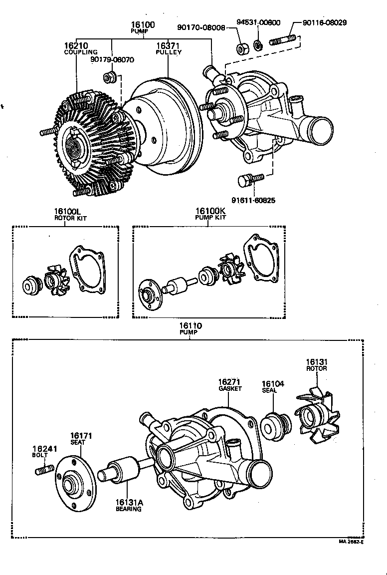  CARINA |  WATER PUMP