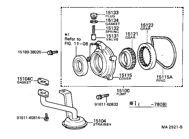  COASTER |  ENGINE OIL PUMP