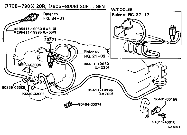  COASTER |  VACUUM PIPING