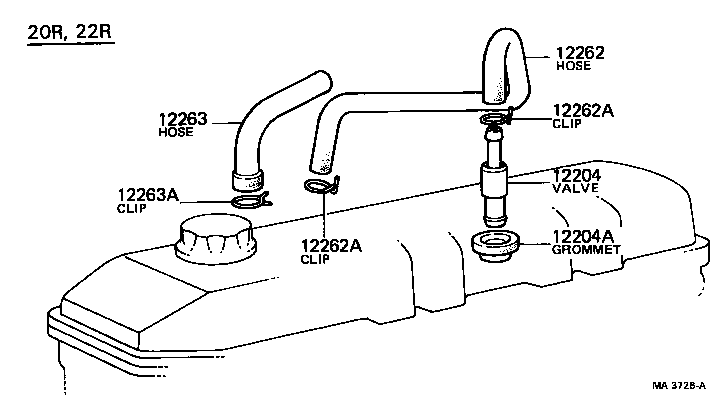  COASTER |  VENTILATION HOSE