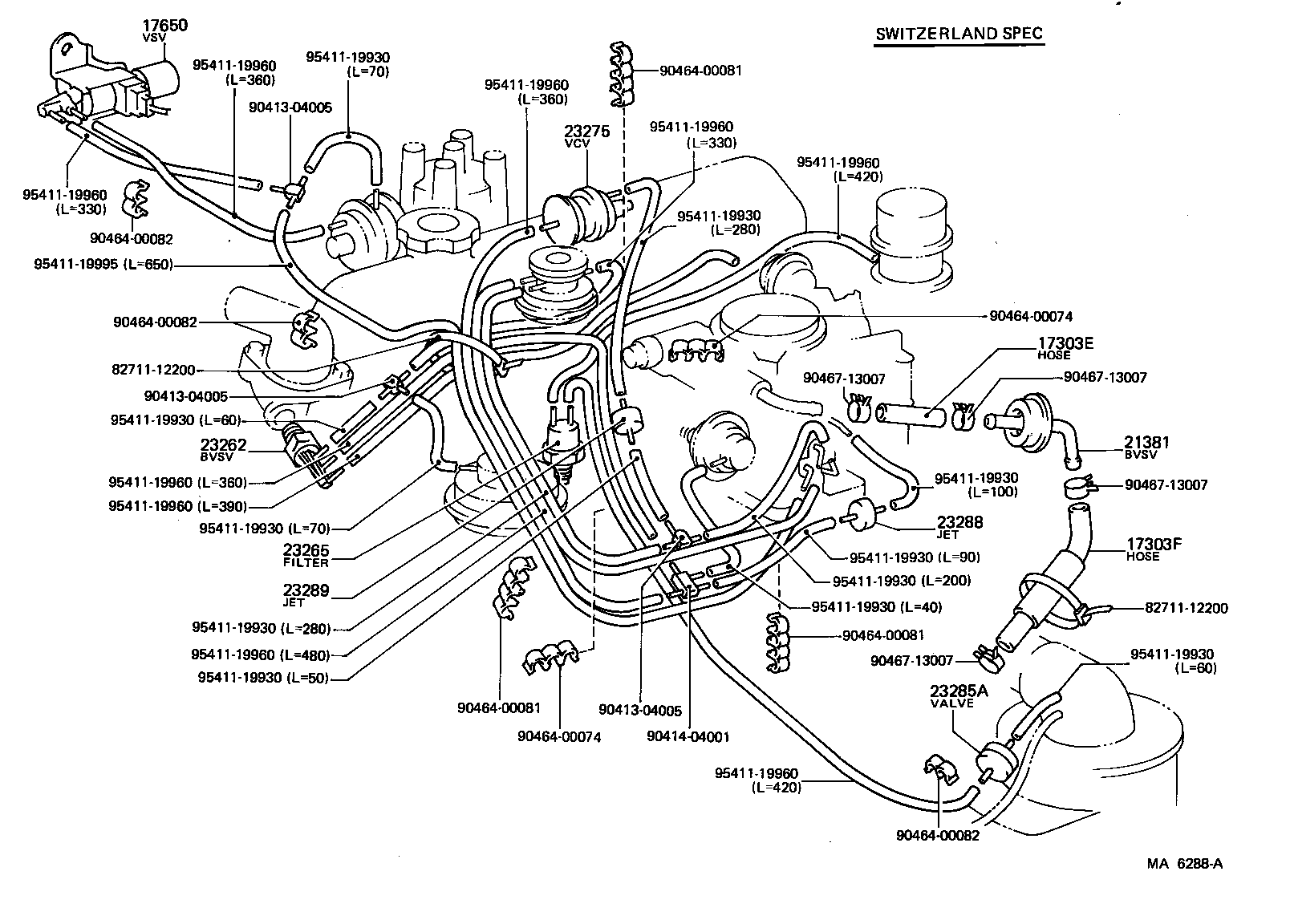  LITEACE |  VACUUM PIPING