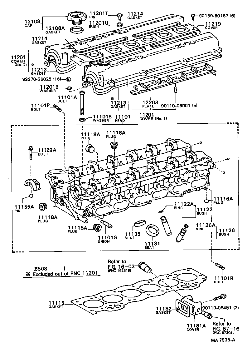  CRESSIDA |  CYLINDER HEAD