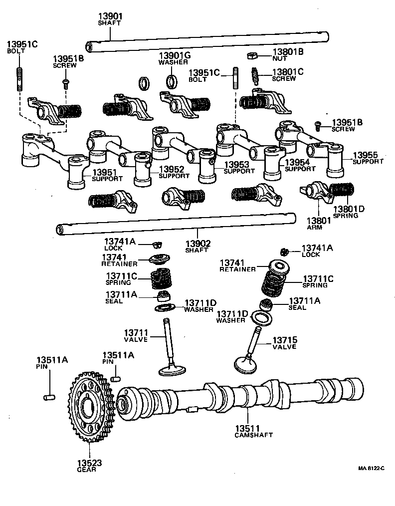  COASTER |  CAMSHAFT VALVE