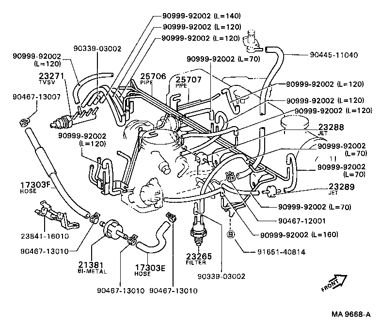  CELICA |  VACUUM PIPING