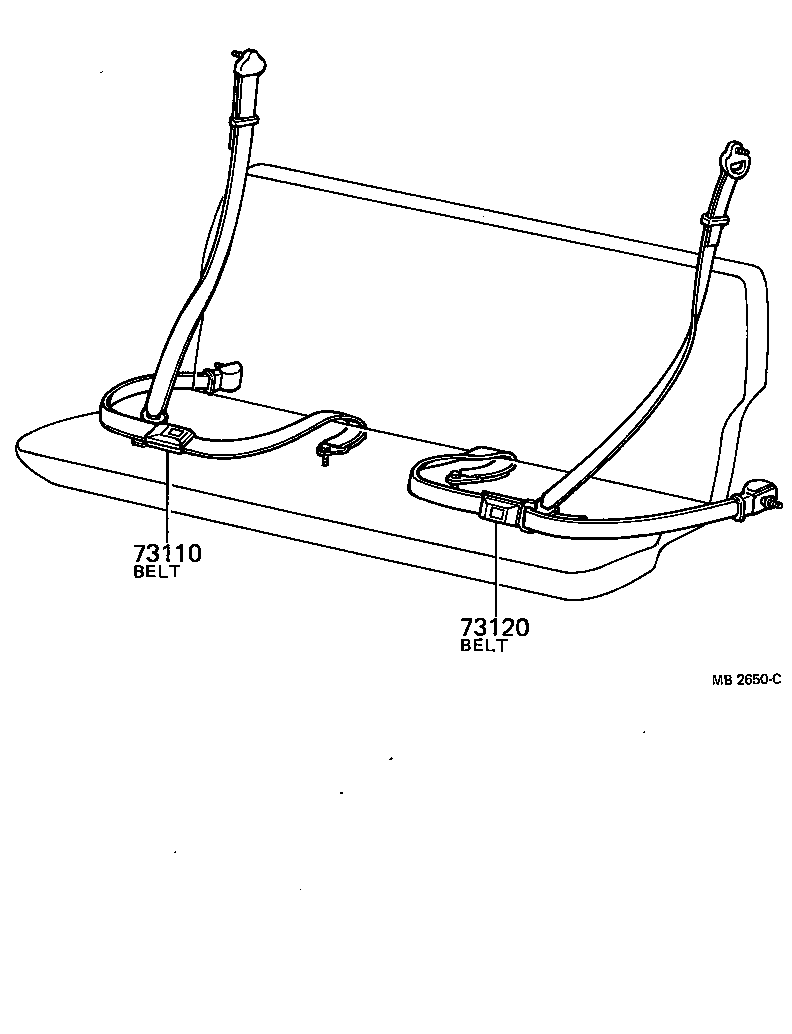  HILUX |  SEAT BELT