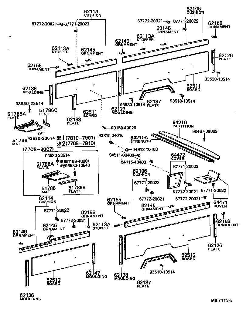  COASTER |  INSIDE TRIM BOARD