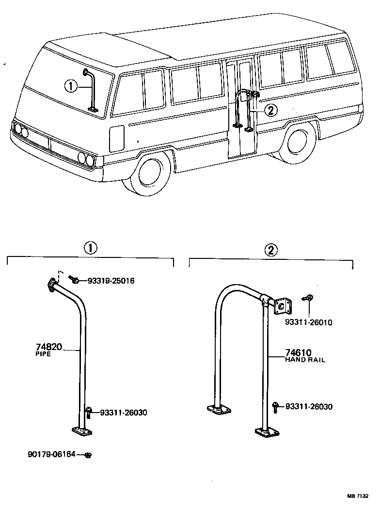  COASTER |  PROTECTOR PIPE ROLL BAR HANDRAIL