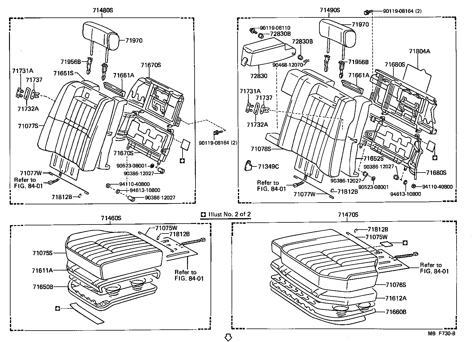  CROWN |  REAR SEAT SEAT TRACK