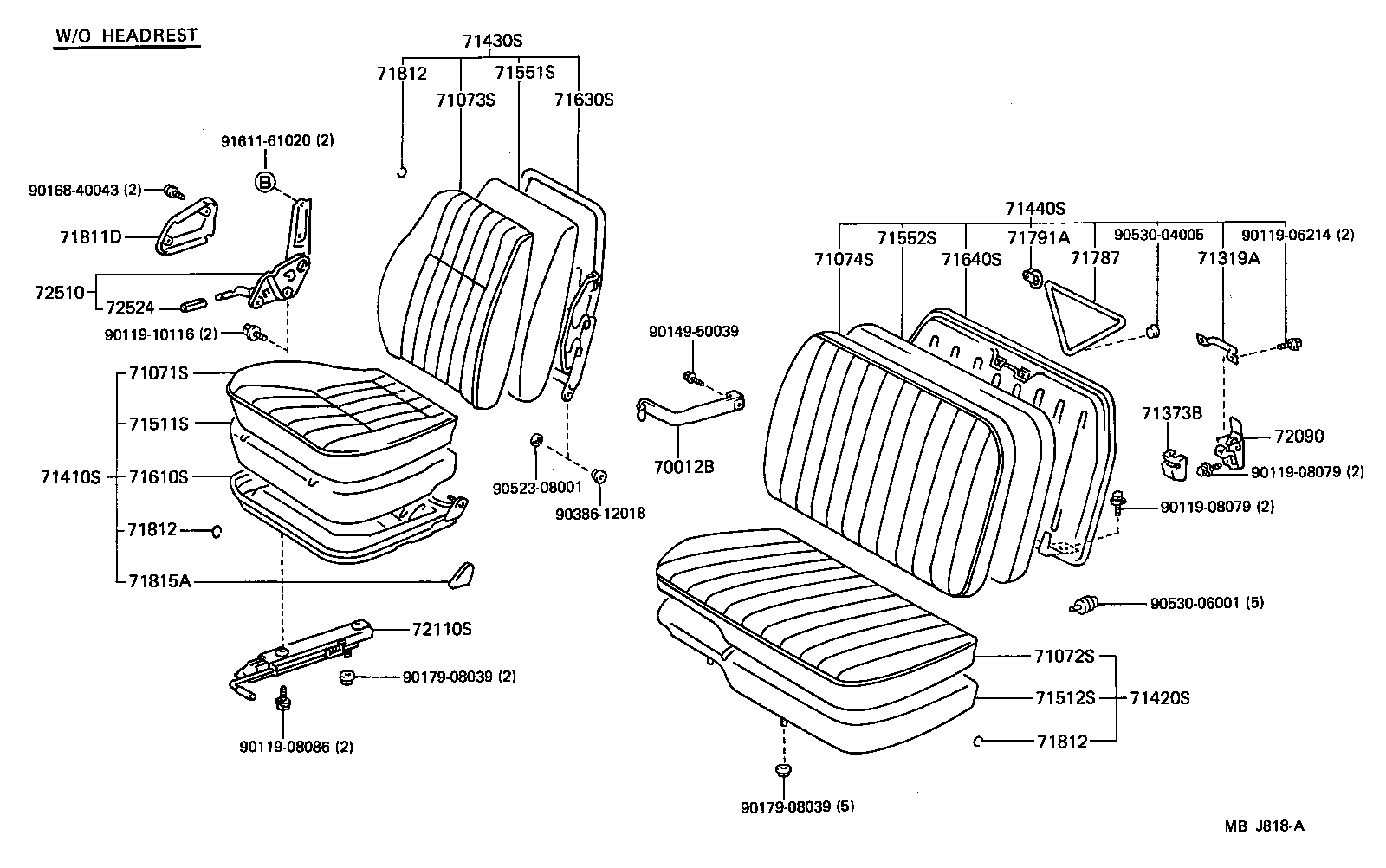  DYNA150 |  SEAT SEAT TRACK