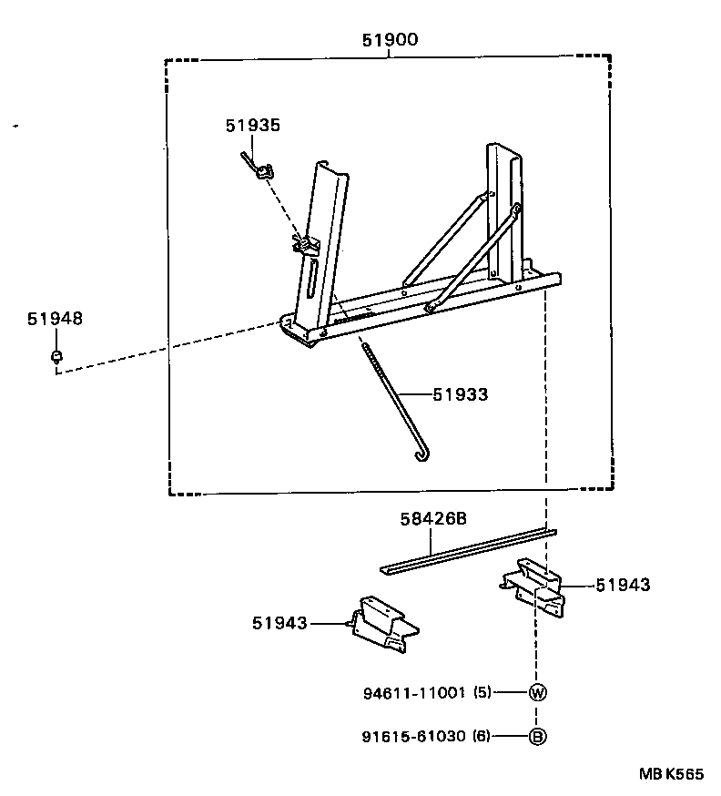  DYNA |  SPARE WHEEL CARRIER