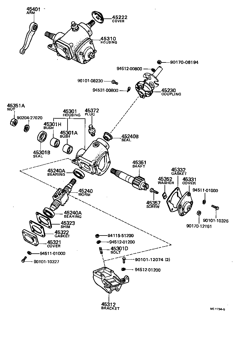  COASTER |  STEERING COLUMN SHAFT