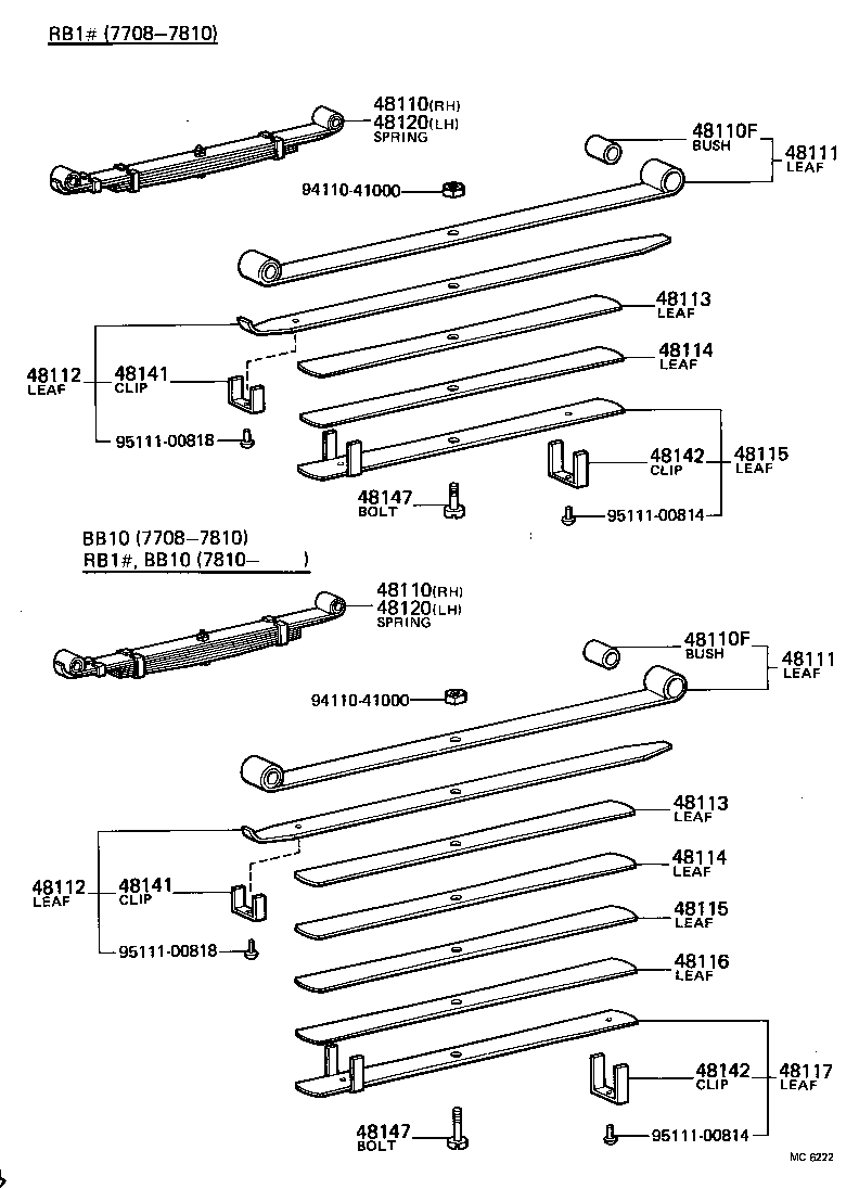  COASTER |  FRONT SPRING SHOCK ABSORBER